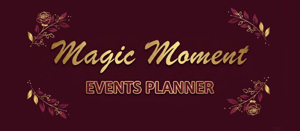 Magic Moment Events Planner logo – event decoration company in Bhiwadi Rajasthan