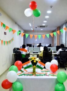 Professional corporate office event decoration setup Bhiwadi Rajasthan